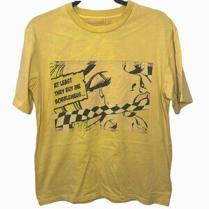 Bobblehaus Pop Art Graphic Print Tee M T-Shirt At Least They Buy Me Bobblehaus